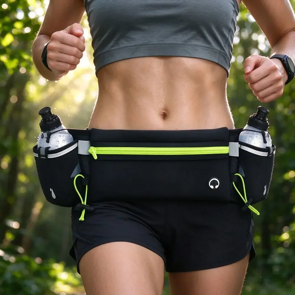 Race Bib - Unisex Hydration Belt for Runners, Running
