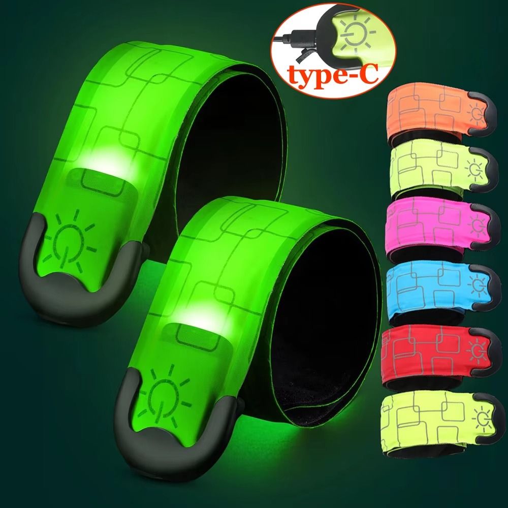 Running Visibility Gear - Battery Style Night Running Armband 5