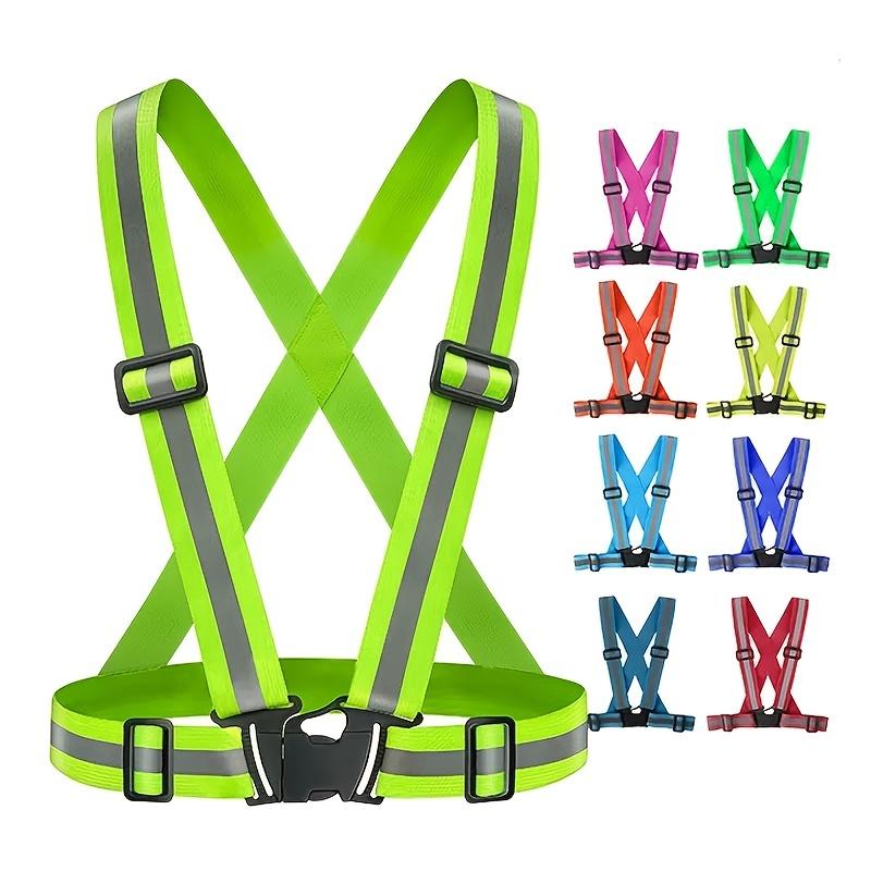 Running Visibility Gear - Garter Reflective Safety Vest, High Visibility