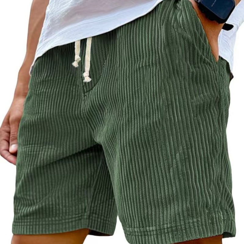 Joggers Pants - NEW Summer Corduroy Sports Shorts Men