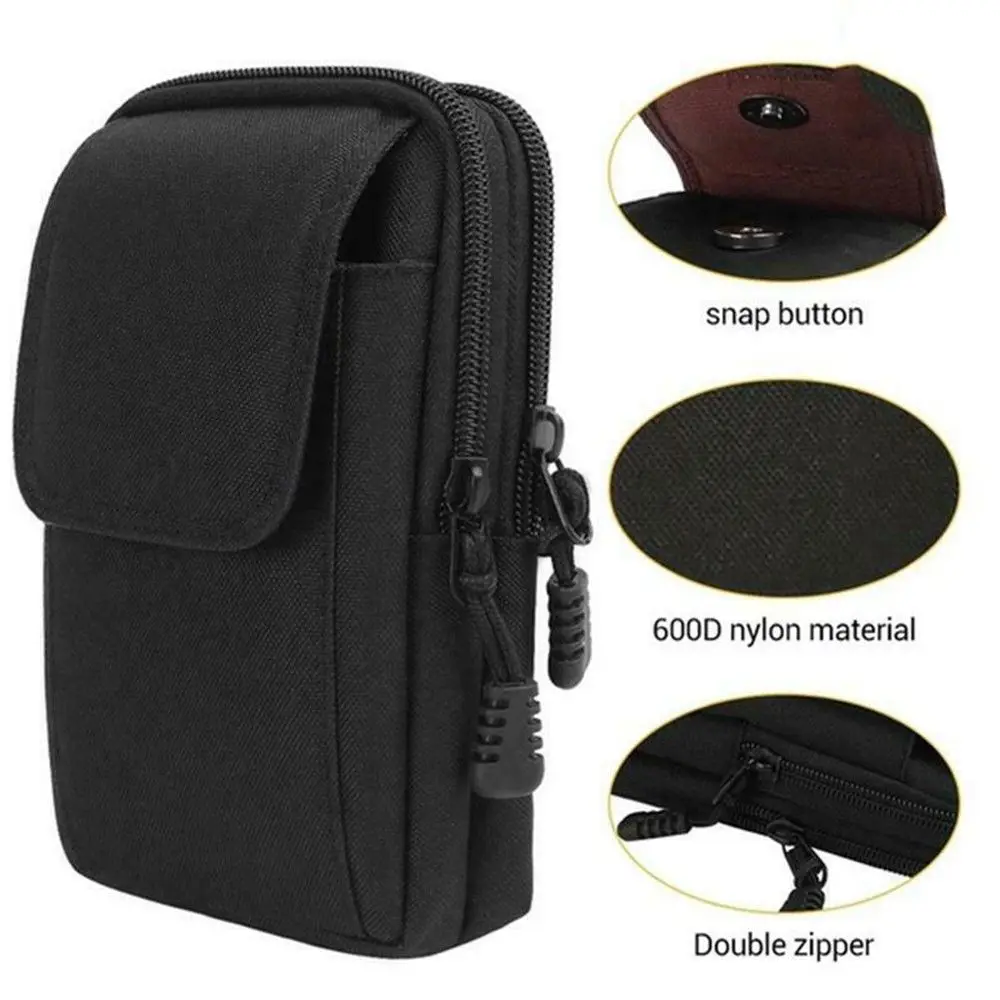Running Belt - Men's Tactical MOLLE Belt Waist Pack,