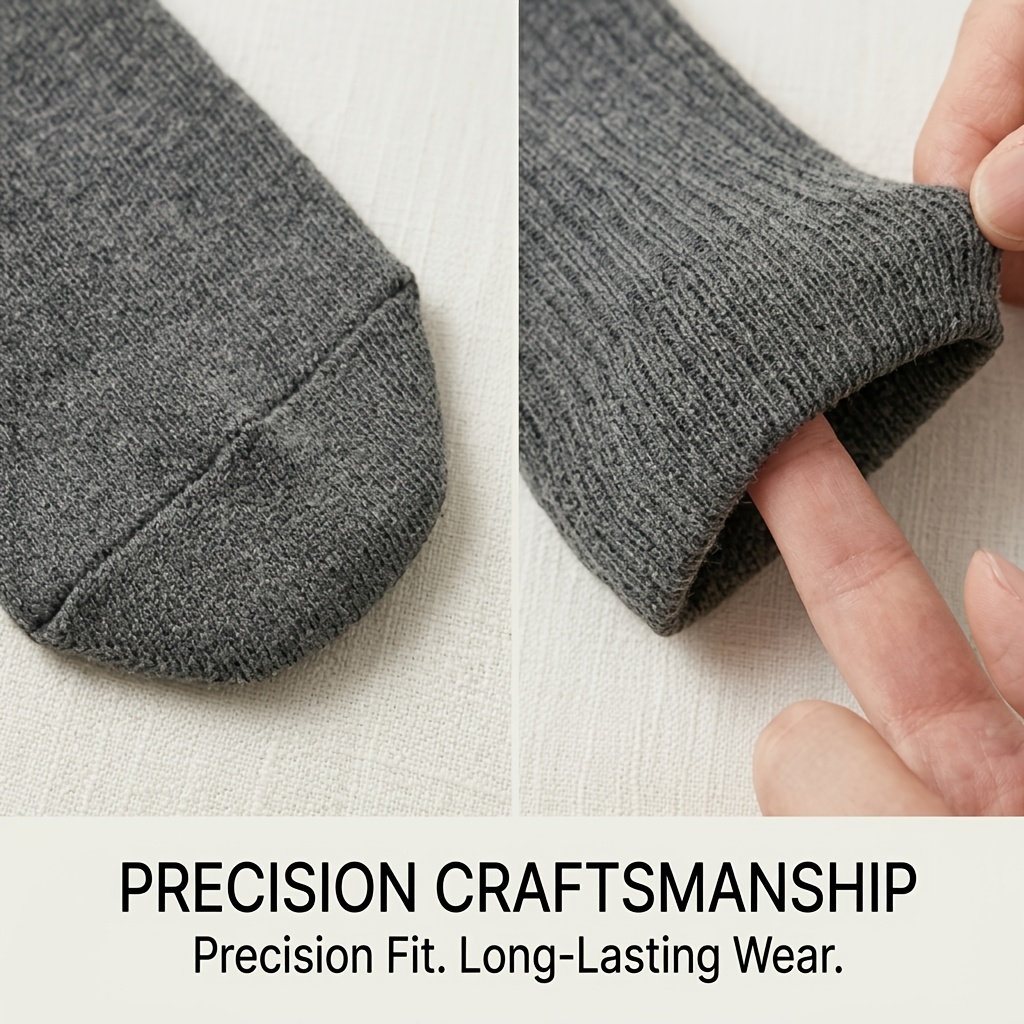 Flat Gray Non-Cotton Crew Spor - Sports Socks recension och pris