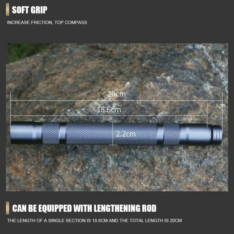 CEOI GWOK Durable Aluminum Tre - Trekking Pole Carbon recension och pris