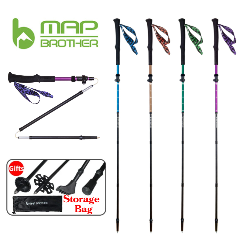MAP BROTHER M3030 Lightweight  - Trekking Pole Carbon recension och pris
