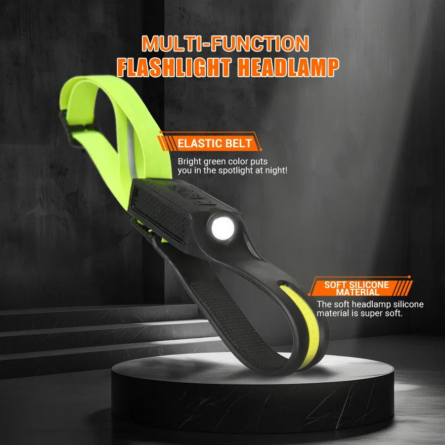 LED HeadlampRechargeable 3-mod - Running Headlamp recension och pris