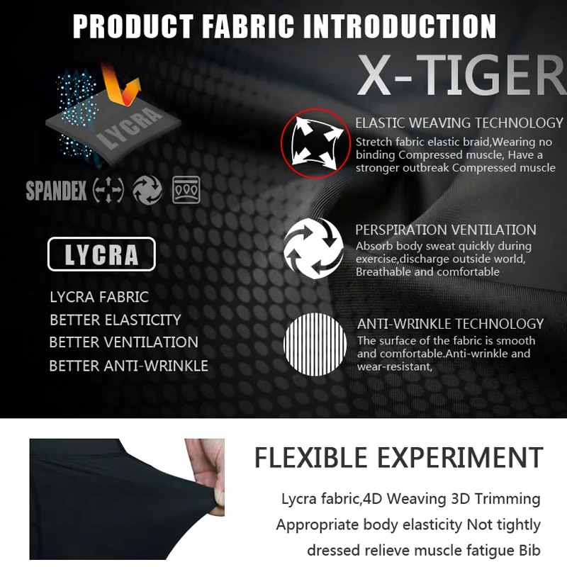 X-Tiger Cycling Bibs Pants For - Race Bib recension och pris