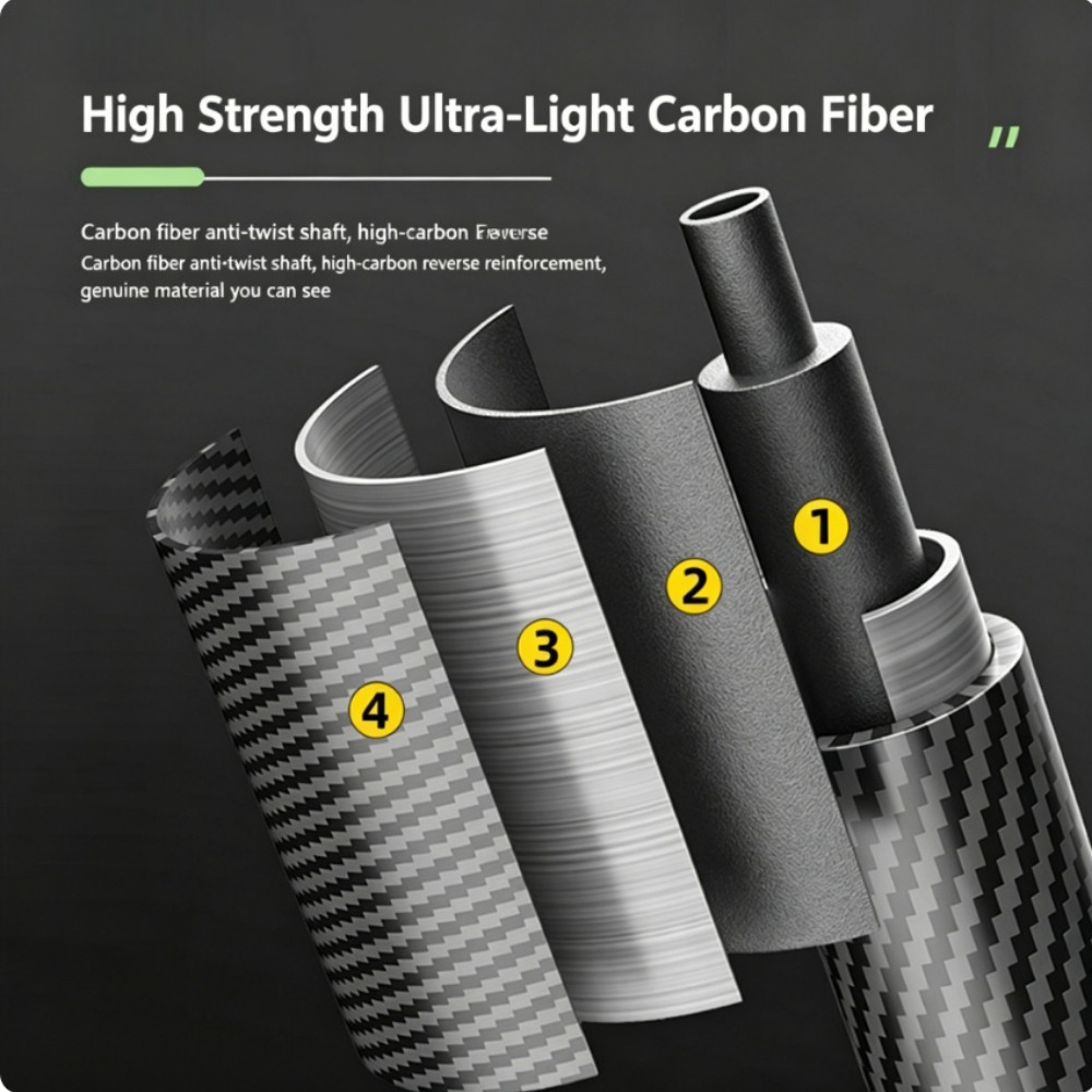 Ultra-light Foldable Retractab - Trekking Pole Carbon recension och pris