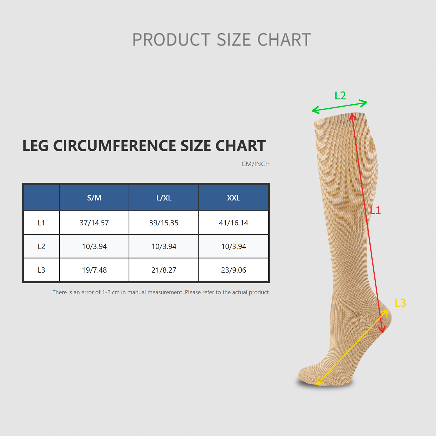 Cross Border Long Tube Compres - Sports Socks recension och pris