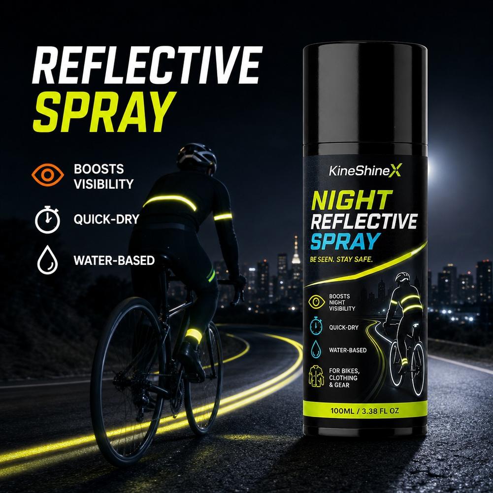 100ml Night Reflective Spray H - Running Visibility Gear recension och pris