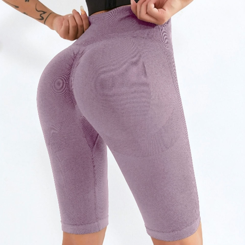 Womens High Waist Yoga Shorts  - Running Gear Junior recension och pris