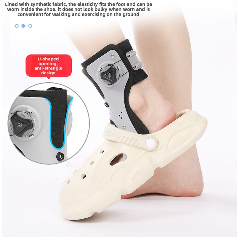 Adjustable Rotary Buckle Foot  - Ankle Brace recension och pris