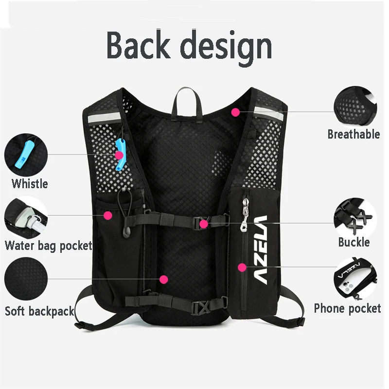 5L Running Hydration Vest Back - Hydration Vest recension och pris