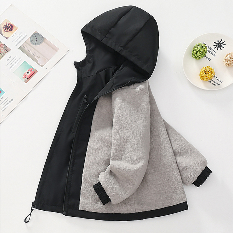 Autumn Winter Boys Jacket Thic - Running Gear Kids recension och pris