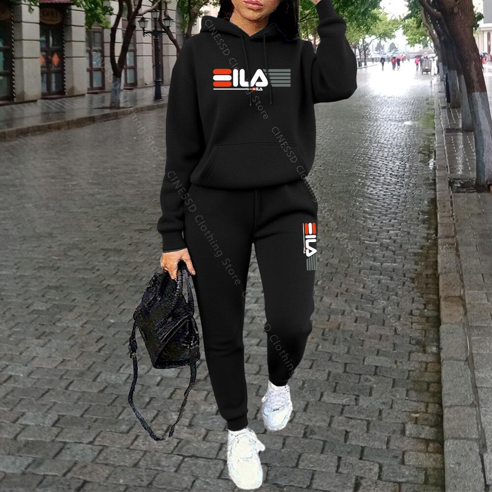 Women 2Pcs Urban Tracksuit Hig - Joggers Pants recension och pris